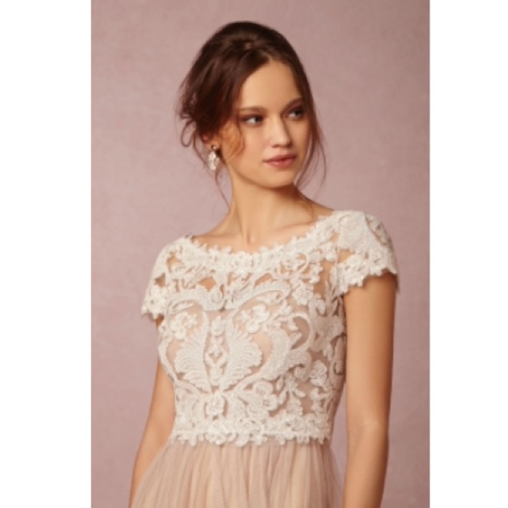 Anthropologie BHLDN Seville dress topper
